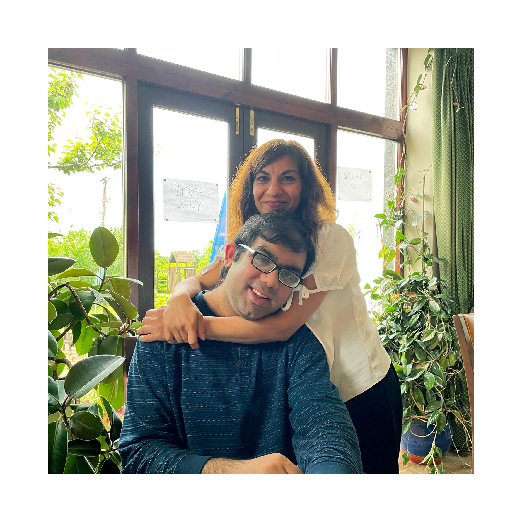 Harry Specters chocolatier founder Mona Shah and her son Ash