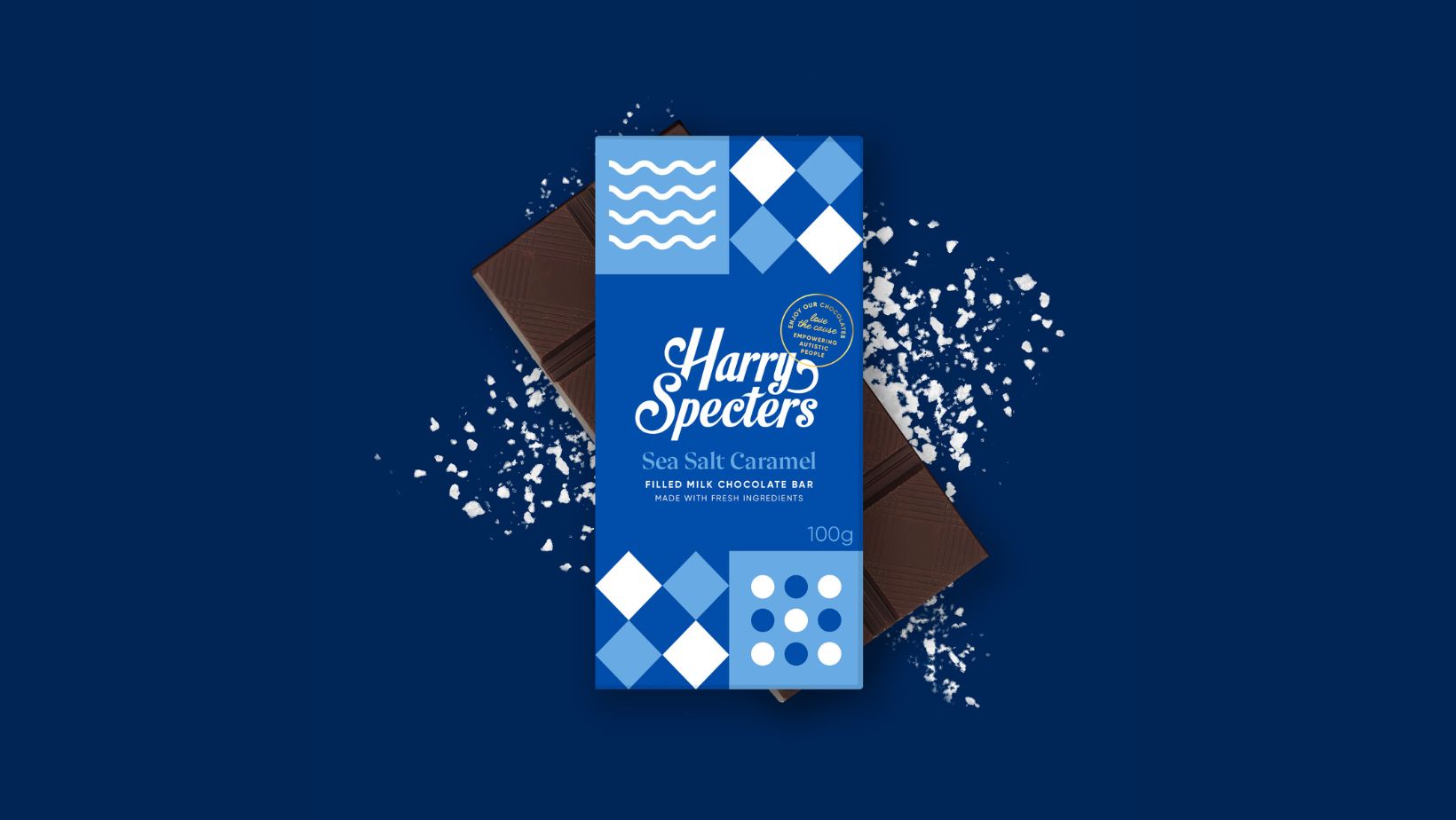 Sea Salt Caramel chocolate bar - Harry Specters