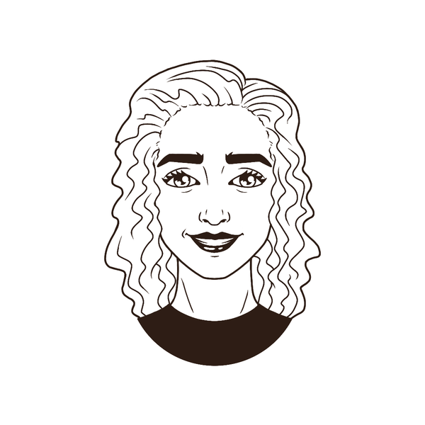 A line drawing illustration of Bea who is the operations supervisor at Harry Specters