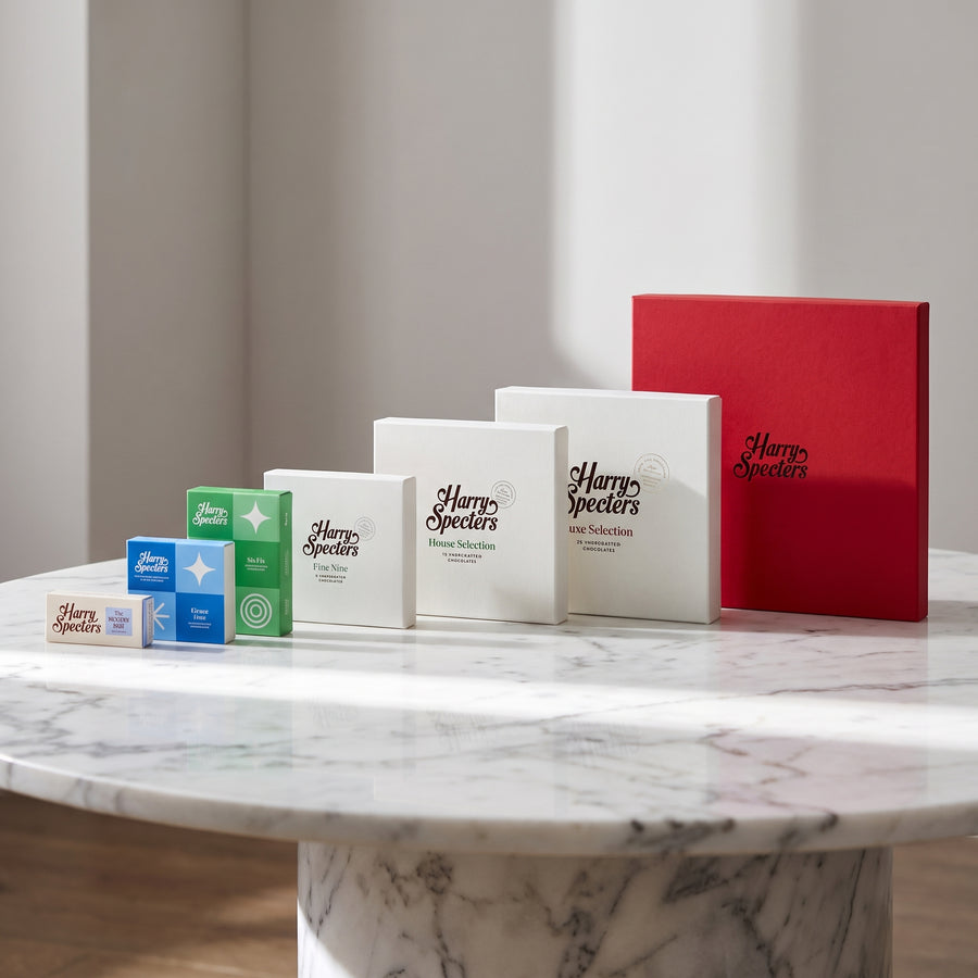 Harry Specters chocolate gift boxes range