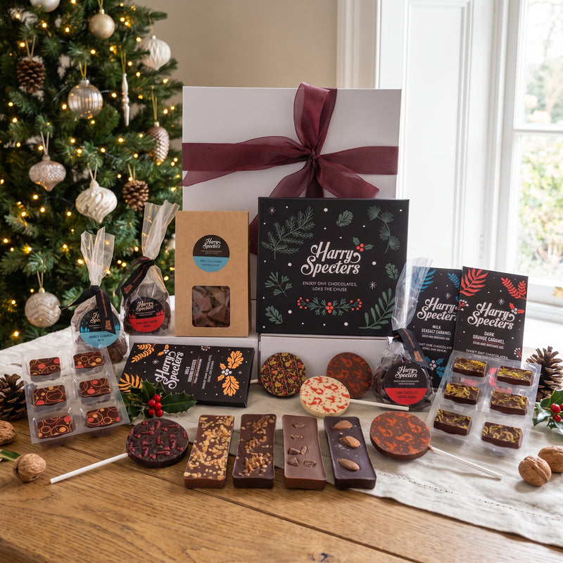 The Christmas Ultimate Indulgence Luxury Chocolate Hamper — chocolate hamper by Harry Specters