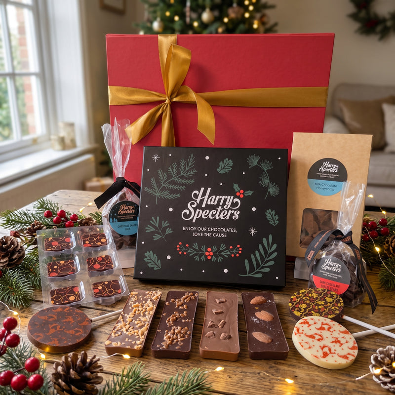The Christmas Chocoholic's Choice Luxury Chocolate Hamper — chocolate hamper by Harry Specters