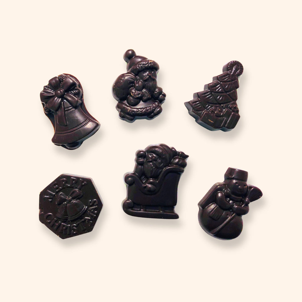 Christmas Dark Chocolate Shapes