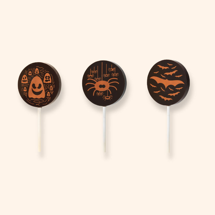 The Halloween Dark Chocolate Chocopop Bundle of 3
