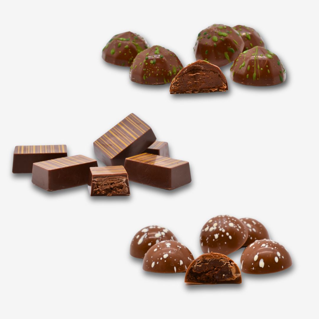 A selection of premium chocolates