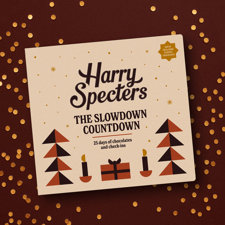 PRE-ORDER: The Slowdown Countdown Luxury Chocolate Advent Calendar