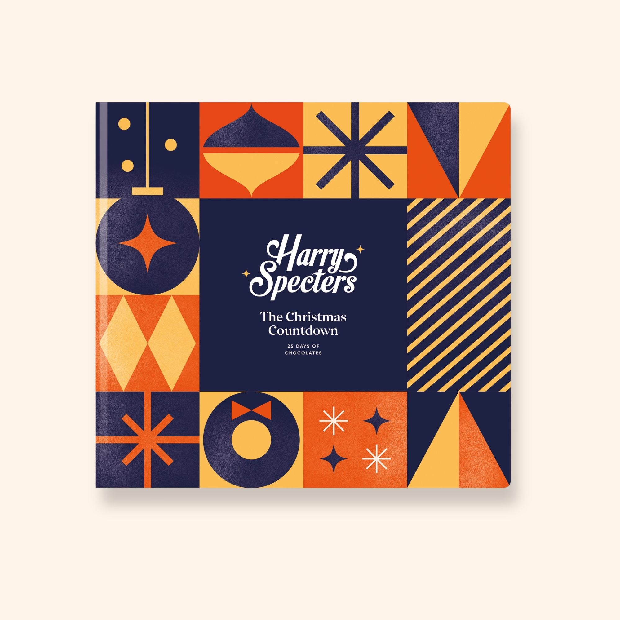 A Chocolate Advent Calendar showing the name Harry Specters and the words The Christmas Countdown