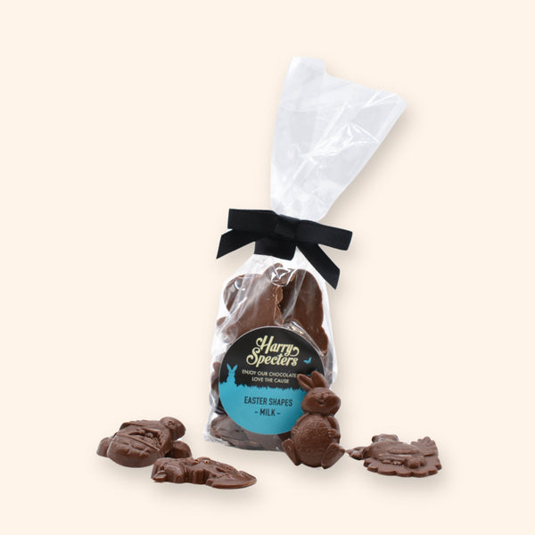 A bag of milk Chocolate Easter Bunny Shapes