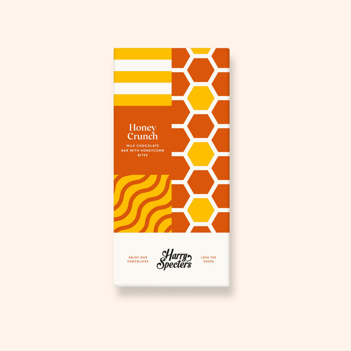 The Honey Crunch 40% Milk Chocolate Bar