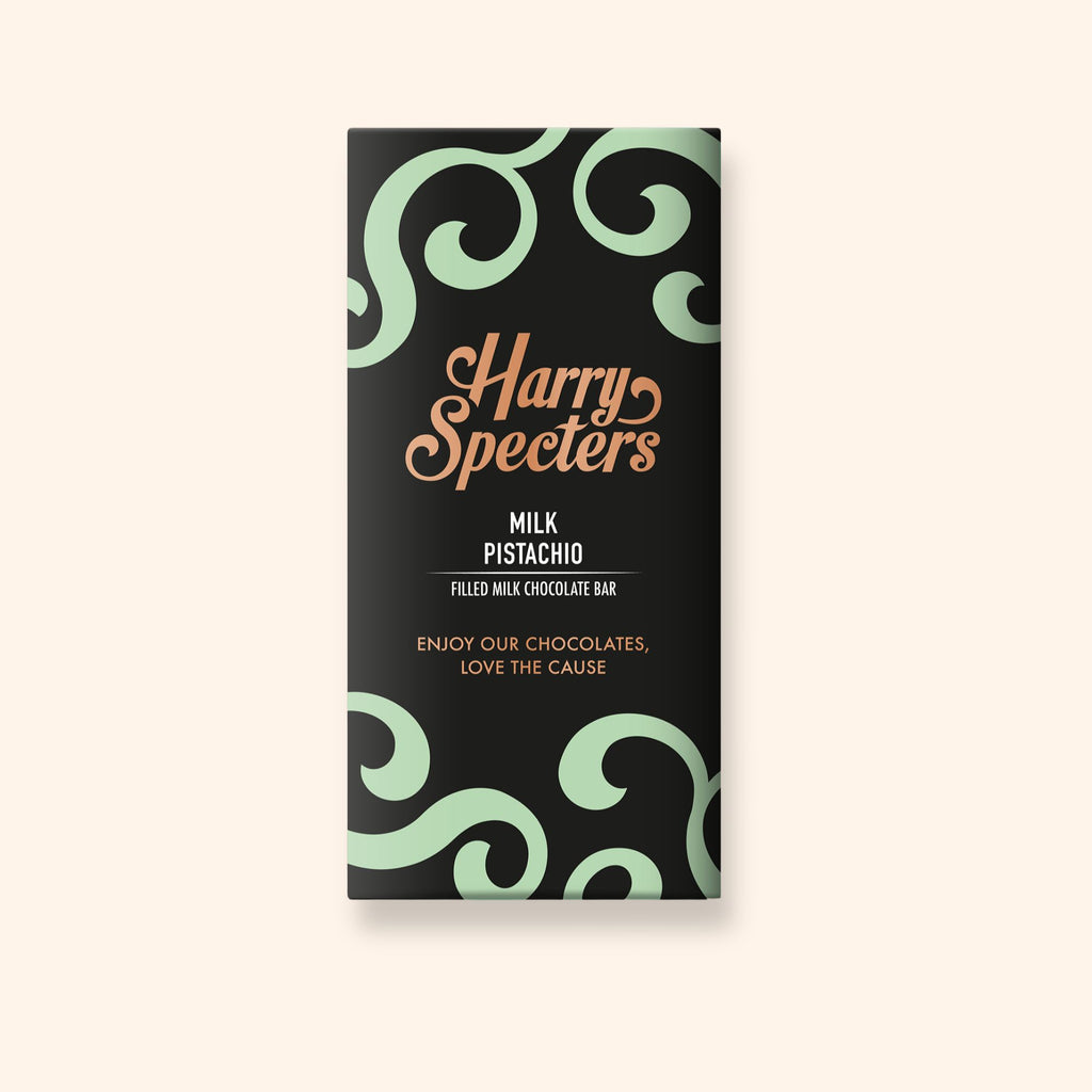 The Pistachio 40% Milk Chocolate Bar