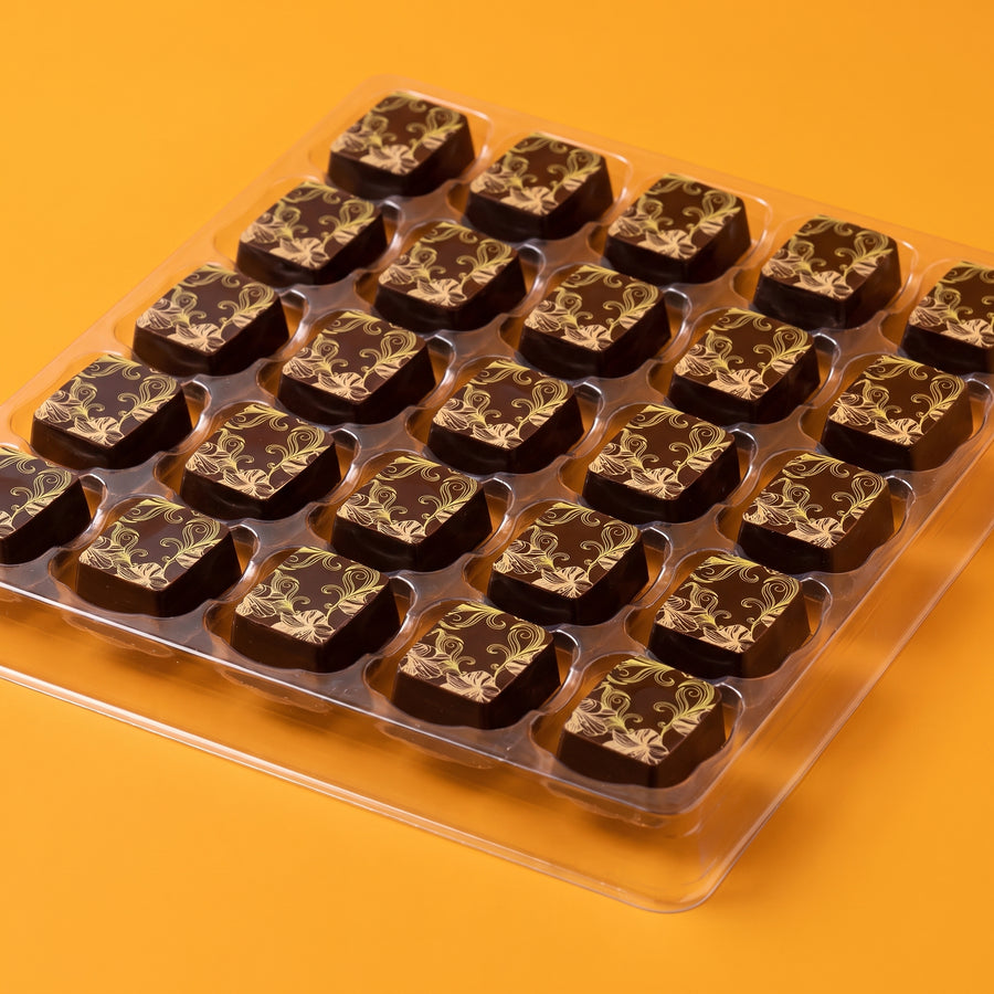 Orange caramle chocolates