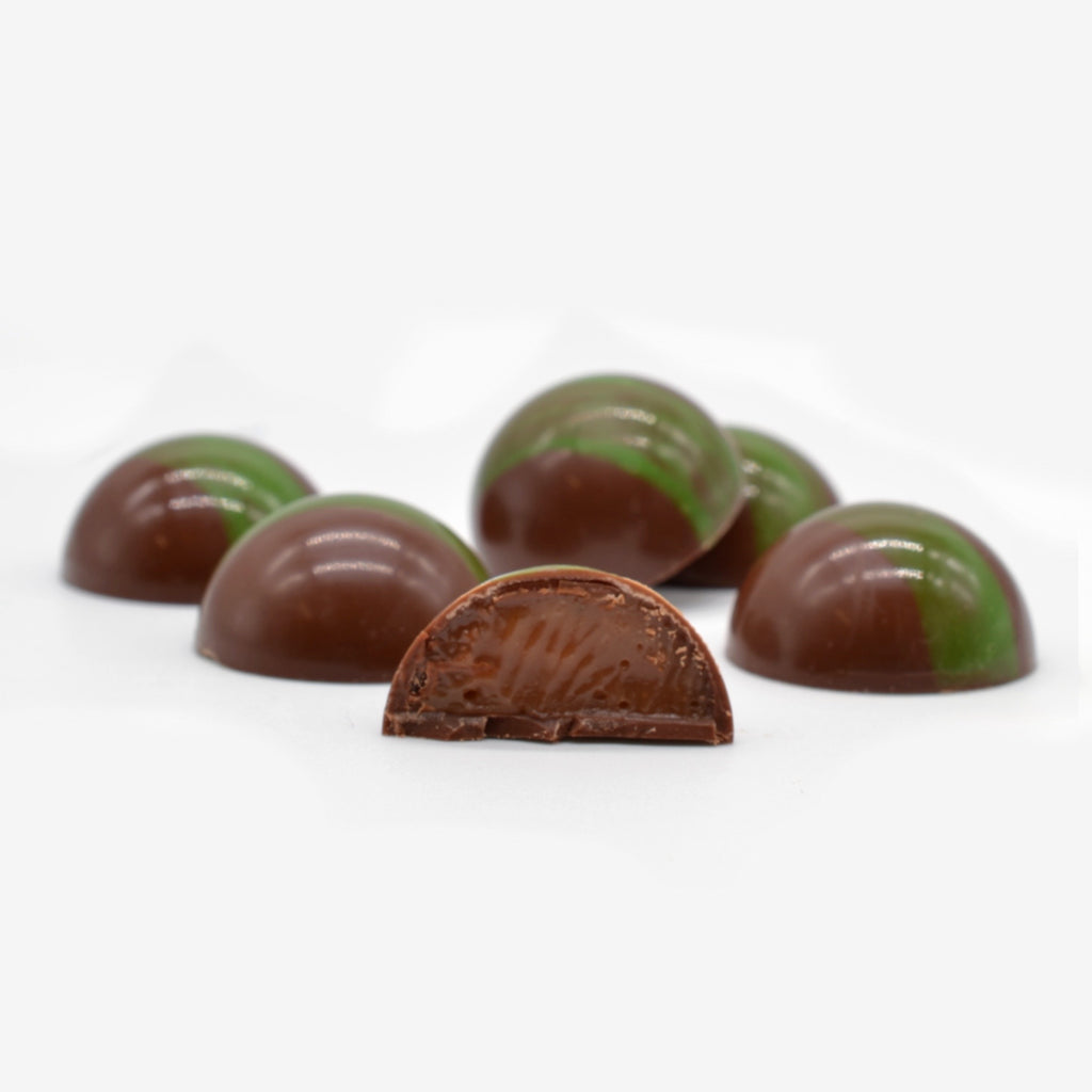 Favourite 6 Salted Lime Caramel Chocolates