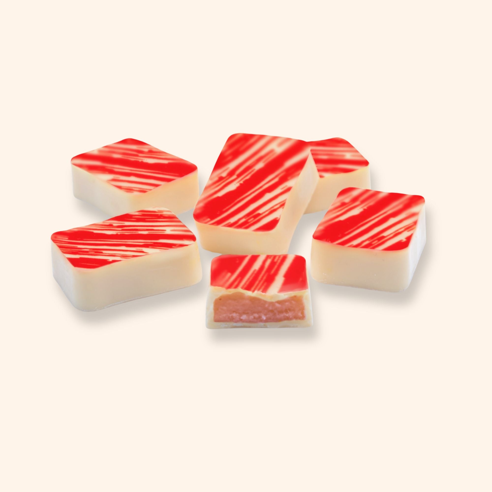 Strawberry cheesecake chocolates made by Harry Specters