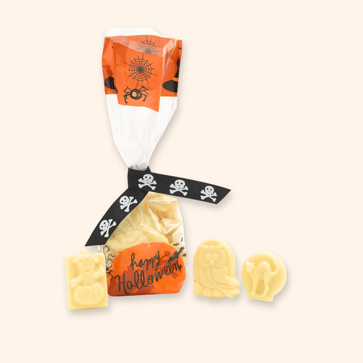 The Halloween White Chocolate Shapes